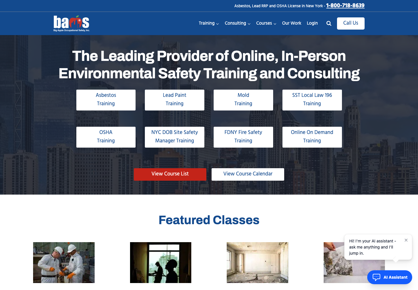 baos.com — the rebuilt training platform